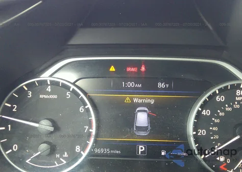 2016 Nissan Murano Platinum/S/Sl/Sv из США, поврежденный, VIN 5N1AZ2MH6GN132842